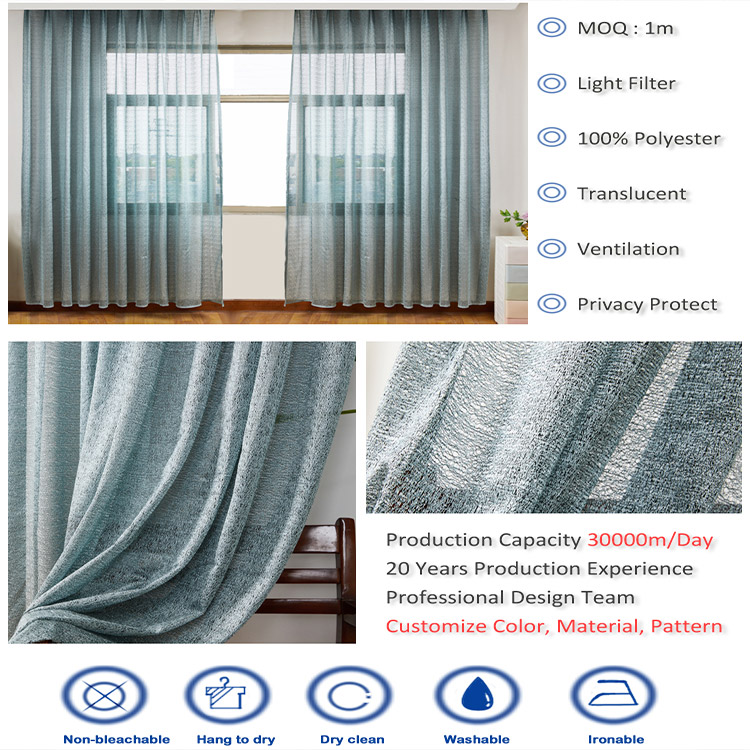 Perdele Plasa Draperie Tesatura Sheer Voile